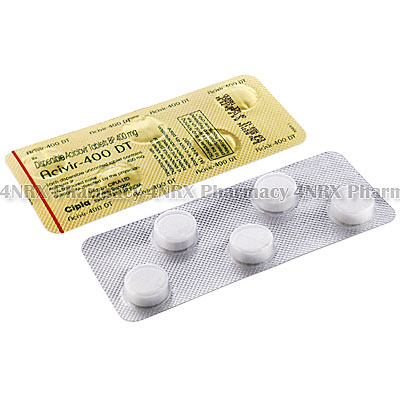 Acivir (Acyclovir) - 400mg (5 Tablets)