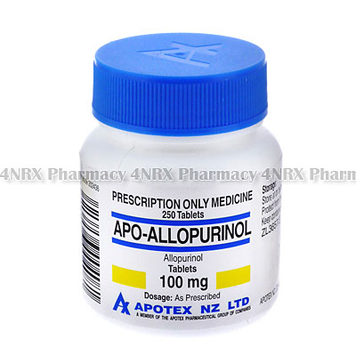 Apo-Allopurinol (Allopurinol) - 100mg