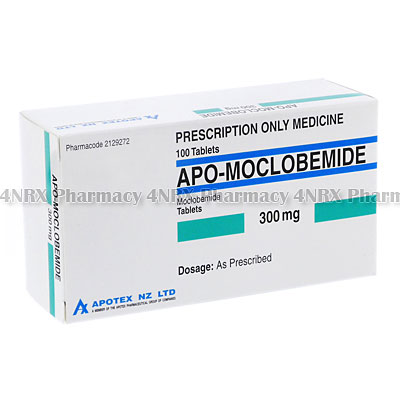 Apo-Moclobemide (Moclobemide) - 300mg (100 Tablets)
