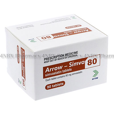 Arrow-Simva (Simvastatin) - 80mg