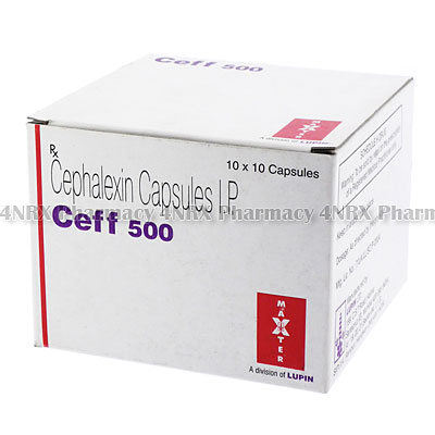 Ceff (Cephalexin Monohydrate) - 500mg