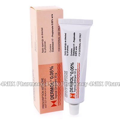 Dermol Ointment (Clobetasol Propionate) - 30g Tube