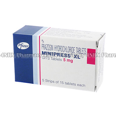 Minipress XL (Prazosin) - 5mg