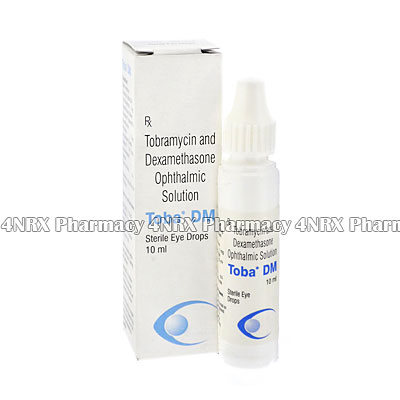 Toba DM Eye Drops (Tobramycin/Dexamethasone)