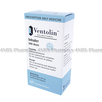Ventolin (Albuterol Salbutamol) 4