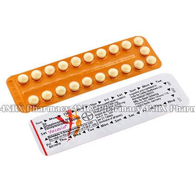 Yasmin (Drospirenone/Ethinylestradiol) - 3mg/0.03mg (21 Tablets)