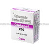 Ciplacef 250 Injection (Ceftriaxone) - 250mg (1mL)