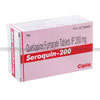 Seroquin (Quetiapine Fumarate) - 200mg (10 Tablets)
