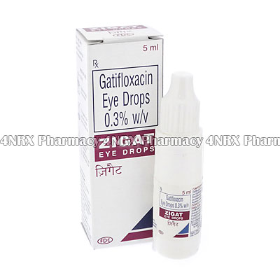 Zigat Eye Drops (Gatifloxacin)
